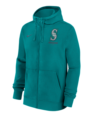 Seattle Mariners Lockup Men's Nike MLB Full-Zip Hoodie. Nike.com